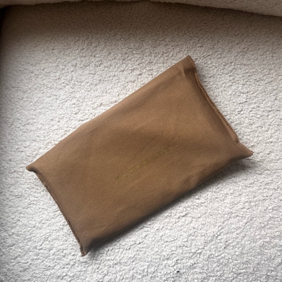 Burberry Grain Check Porter Continental Wallet Black Womens - Picture 3 of 7